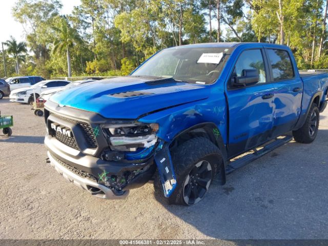 1C6SRFLT2RN122227 RAM 1500 Rebel  4x4 5'7 Box