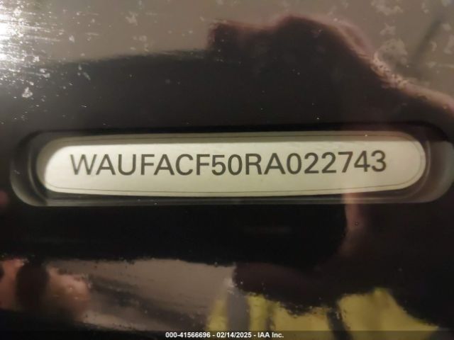 WAUFACF50RA022743 Audi A5 Sportback Premium Plus 45 Tfsi Quattro S Tronic