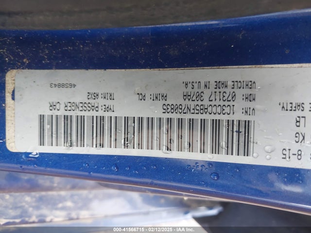 Chrysler 200 Limited 2015 1C3CCCAB5FN760835 Image 9