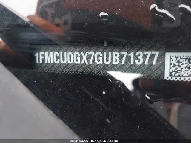 1FMCU0GX7GUB71377 Ford ESCAPE SE