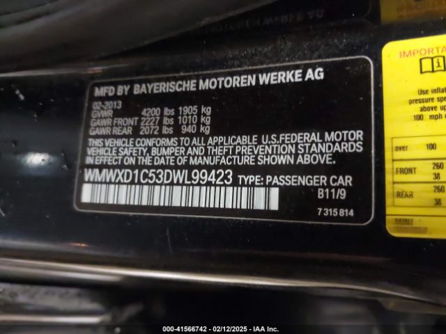 2013 MINI COUNTRYMAN WMWXD1C53DWL99423 Photo 8