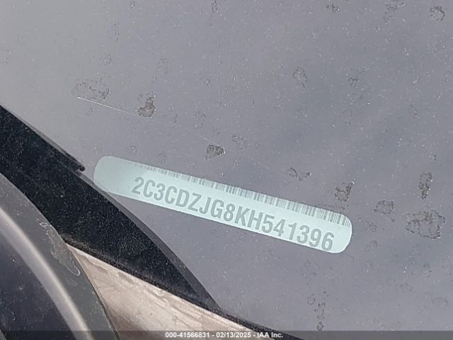 2C3CDZJG8KH541396 Dodge Challenger Gt