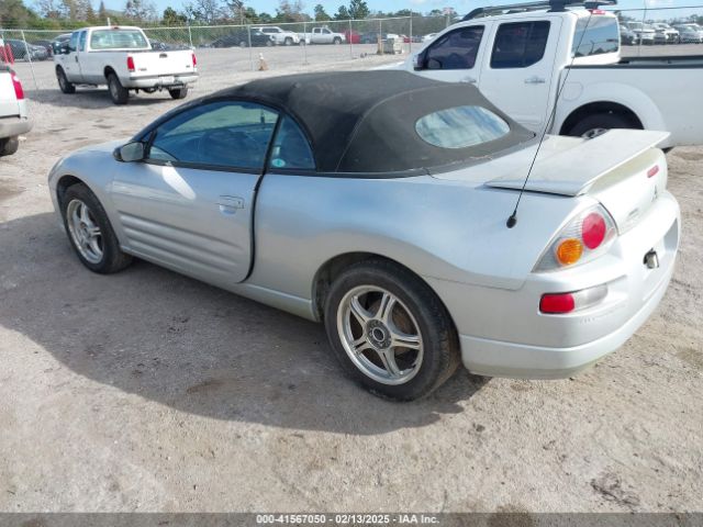 2003 MITSUBISHI ECLIPSE SPYDER 4A3AE45G13E013413 Photo 2