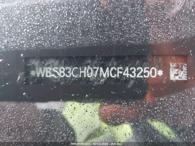 WBS83CH07MCF43250 BMW M5