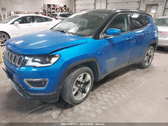 3C4NJCCB2JT489622 Jeep Compass Limited Fwd