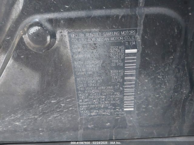 KNMAT2MV3FP513787 Nissan 2015