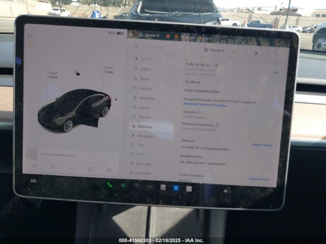 5YJ3E1EB1NF133356 Tesla Model 3 Long Range Dual Motor All-wheel Drive