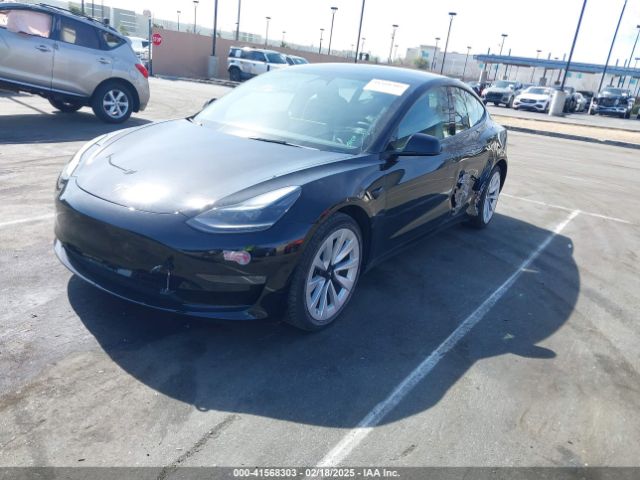 5YJ3E1EB1NF133356 Tesla Model 3 Long Range Dual Motor All-wheel Drive