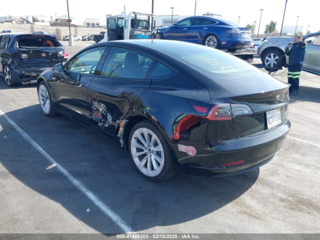 5YJ3E1EB1NF133356 Tesla Model 3 Long Range Dual Motor All-wheel Drive