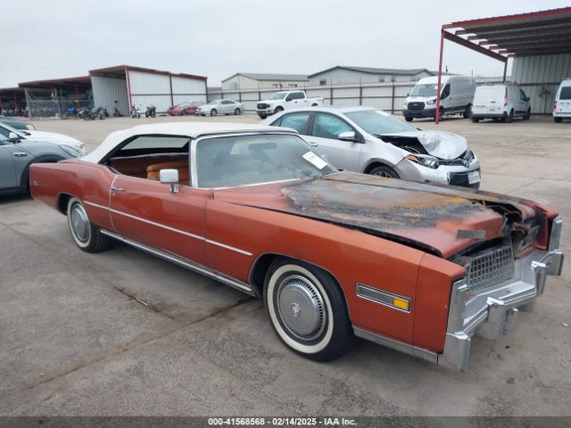 1975 CADILLAC ELDORADO 6L67S5Q411202