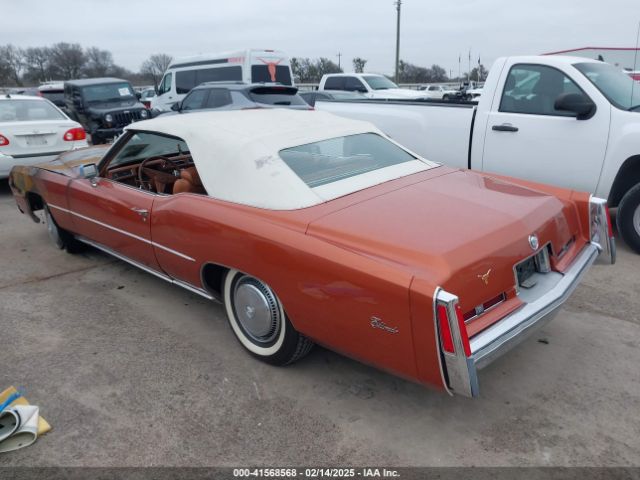 1975 CADILLAC ELDORADO 6L67S5Q411202 Photo 2