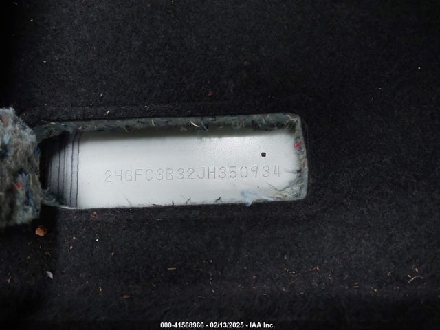 2HGFC3B32JH350934 Honda Civic Ex-t