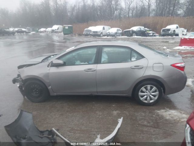 2T1BURHE2FC374402 Toyota COROLLA LE