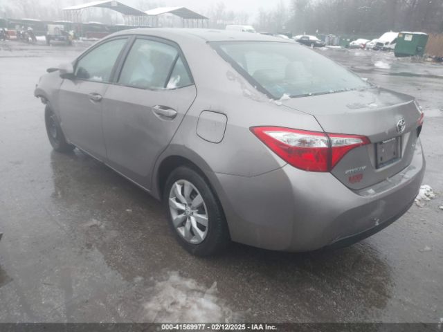 2T1BURHE2FC374402 Toyota COROLLA LE