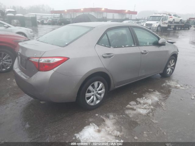 2T1BURHE2FC374402 Toyota COROLLA LE
