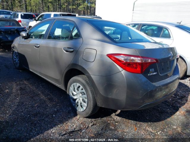 2T1BURHE2KC186389 Toyota COROLLA LE
