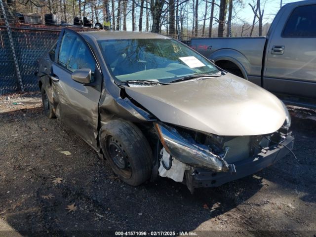 2T1BURHE2KC186389 Toyota COROLLA LE