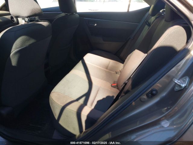 2T1BURHE2KC186389 Toyota COROLLA LE