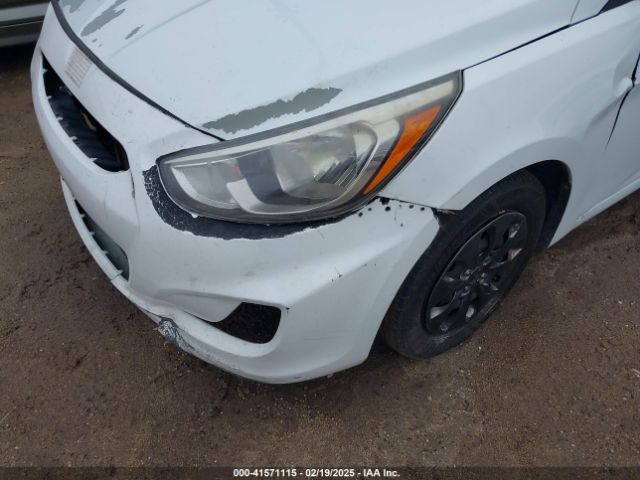 KMHCT5AE4HU322734 Hyundai ACCENT SE