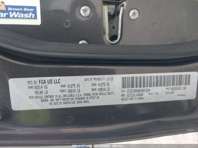 2C3CCABG8KH601034 Chrysler 300 300s