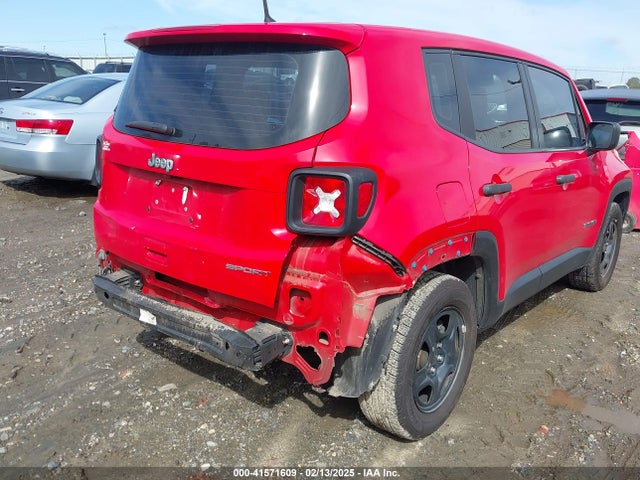 ZACNJAAB8KPK37967 Jeep Renegade Sport Fwd
