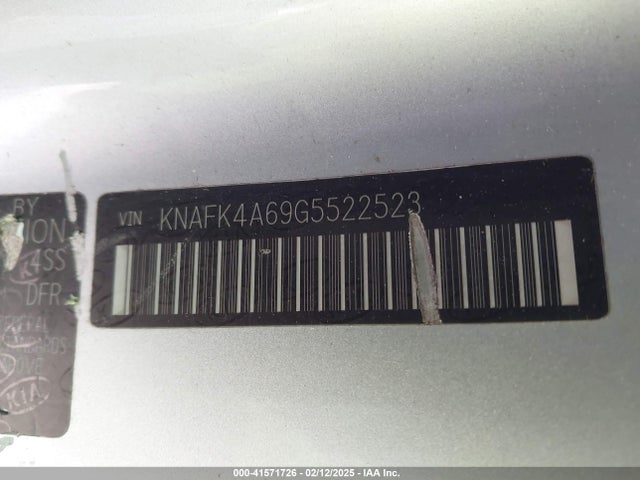 KIA FORTE LX 2016 KNAFK4A69G5522523 Image 9