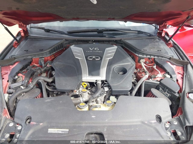 JN1FV7AR6HM871672 Infiniti Q50 3.0t Red Sport 400