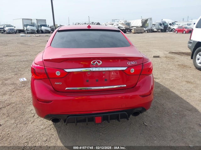 JN1FV7AR6HM871672 Infiniti Q50 3.0t Red Sport 400