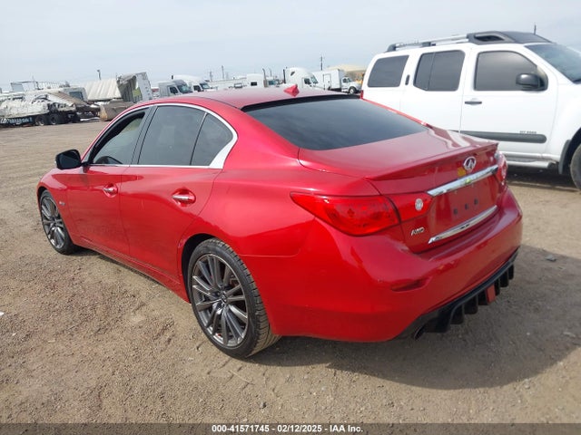 JN1FV7AR6HM871672 Infiniti Q50 3.0t Red Sport 400