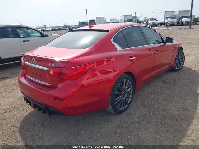 JN1FV7AR6HM871672 Infiniti Q50 3.0t Red Sport 400