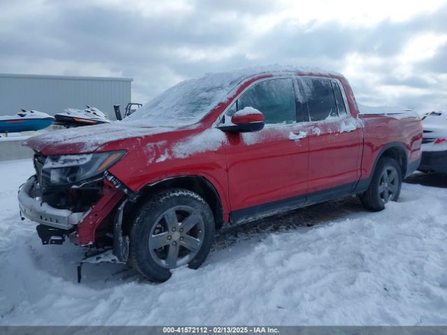 5FPYK3F74NB028709 Honda Ridgeline Rtl-e