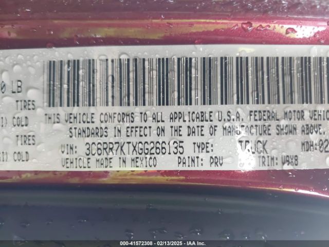 3C6RR7KTXGG266135 RAM 1500 Express