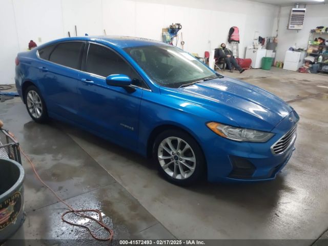 2019 FORD FUSION HYBRID 3FA6P0LU1KR102727