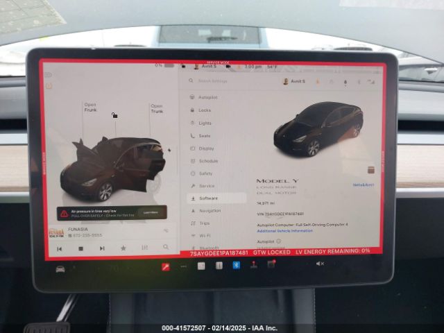 2023 TESLA MODEL Y 7SAYGDEE1PA187481 Photo 6