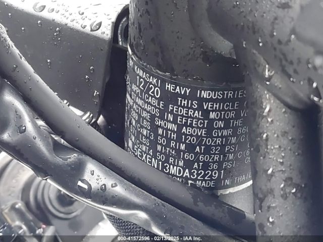 2021 KAWASAKI EX650 ML5EXEN13MDA32291 Photo 9