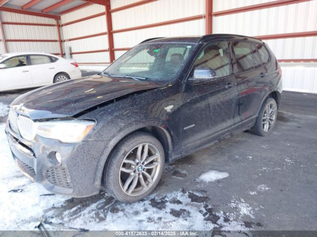 2017 BMW X3 5UXWX7C35H0U44165 Photo 1