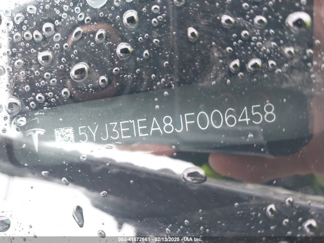 2018 TESLA MODEL 3 5YJ3E1EA8JF006458 Photo 8