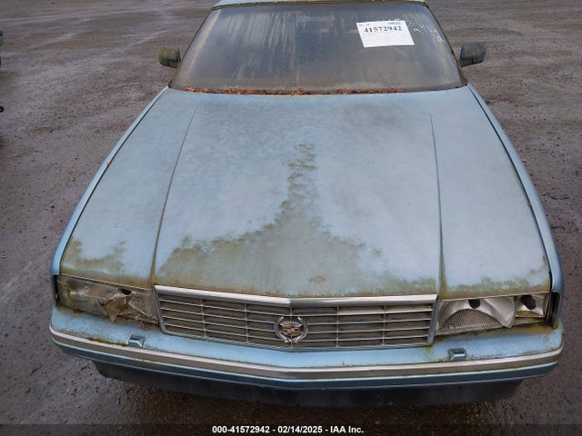 1989 CADILLAC ALLANTE 1G6VR3183KU101064 Photo 9