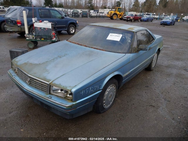 1989 CADILLAC ALLANTE 1G6VR3183KU101064 Photo 1