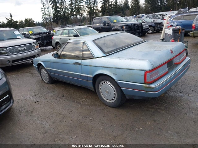 1989 CADILLAC ALLANTE 1G6VR3183KU101064 Photo 2