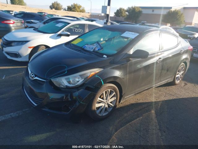 KMHDH4AE1GU475019 Hyundai ELANTRA SE