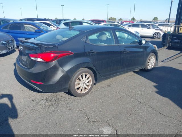 KMHDH4AE1GU475019 Hyundai ELANTRA SE