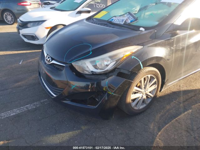 KMHDH4AE1GU475019 Hyundai ELANTRA SE