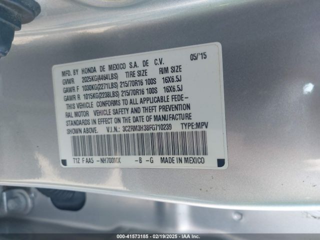 2015 HONDA CR-V 3CZRM3H38FG710239 Photo 8