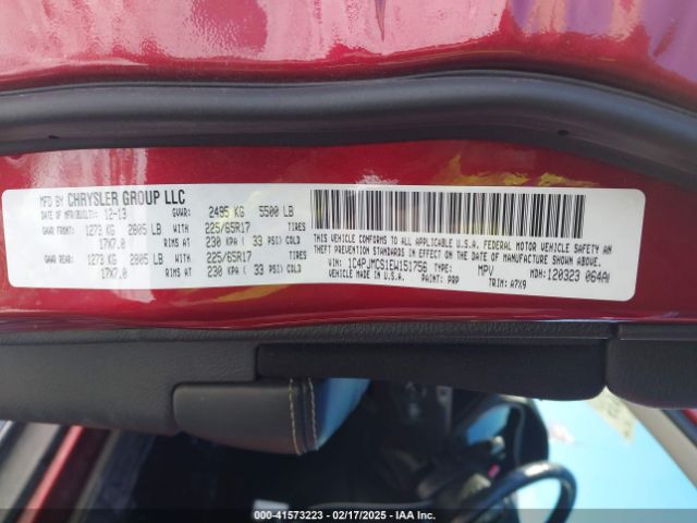 1C4PJMCS1EW151756 Jeep Cherokee Latitude