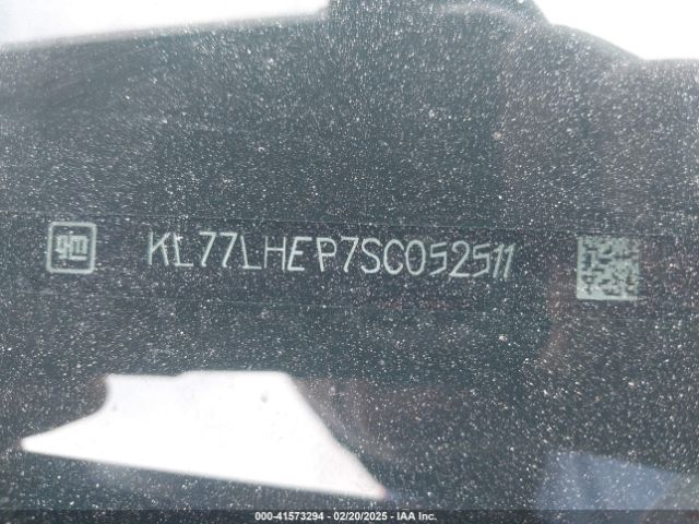 KL77LHEP7SC052511 Chevrolet Trax Fwd Lt