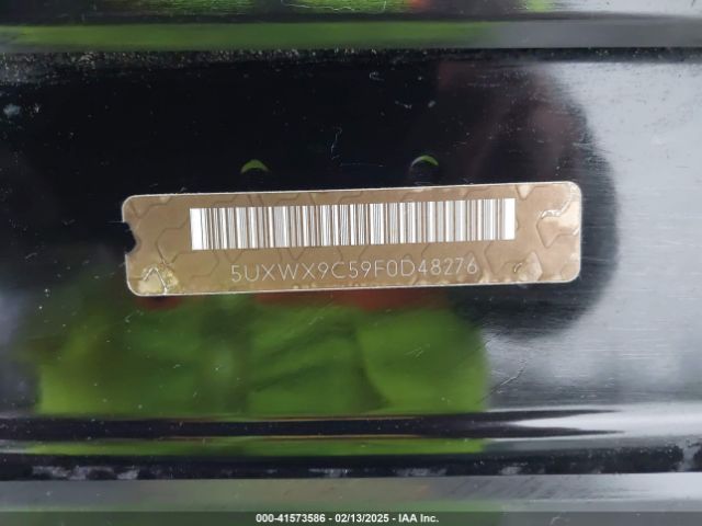 5UXWX9C59F0D48276 BMW X3 Xdrive28i