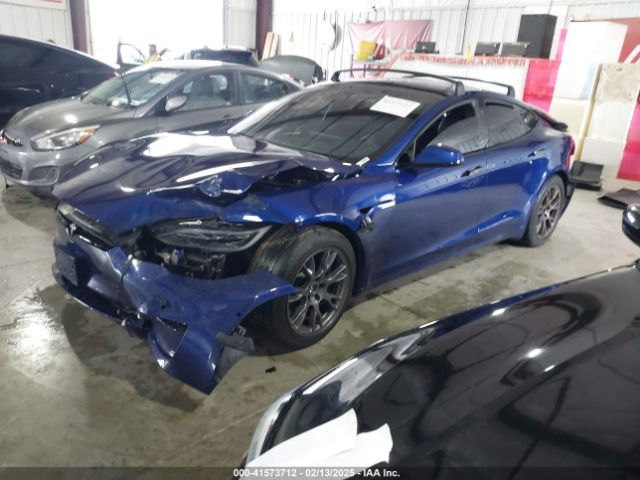 2022 TESLA MODEL S 5YJSA1E57NF476108 Photo 1