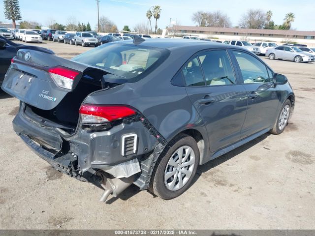 JTDBCMFE4P3020433 Toyota Corolla Hybrid Le