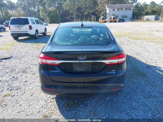 3FA6P0LU7JR138906 Ford Fusion Hybrid Se
